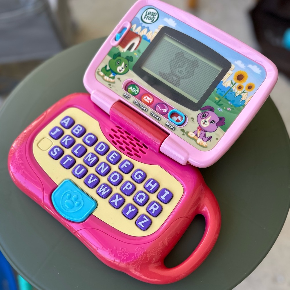 Pink Learning Laptop for Kids